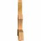 Ekena Millwork Davenport Rough Sawn Timber Gable Bracket, Western Red Cedar, 84"W x 38"H x 4"D x 6"F, 11/12 Pitch GBW084X38X0406DAV00RWR - alternate 2